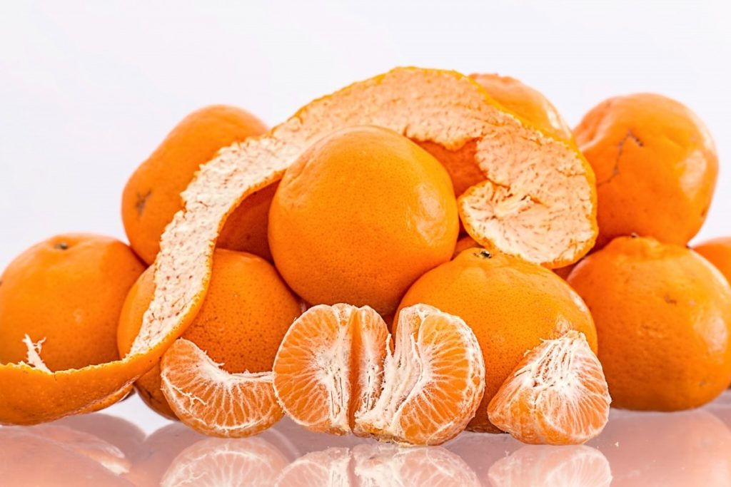 La naranja tiene fibra